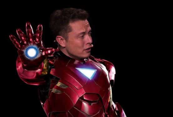 Elon Musk Tony Stark