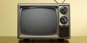 TV antiga; marketing antigo