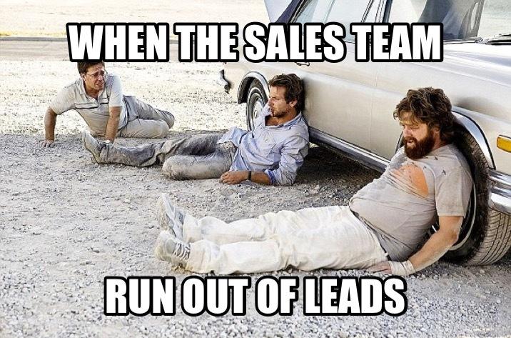 como aumentar o volume de leads sales team